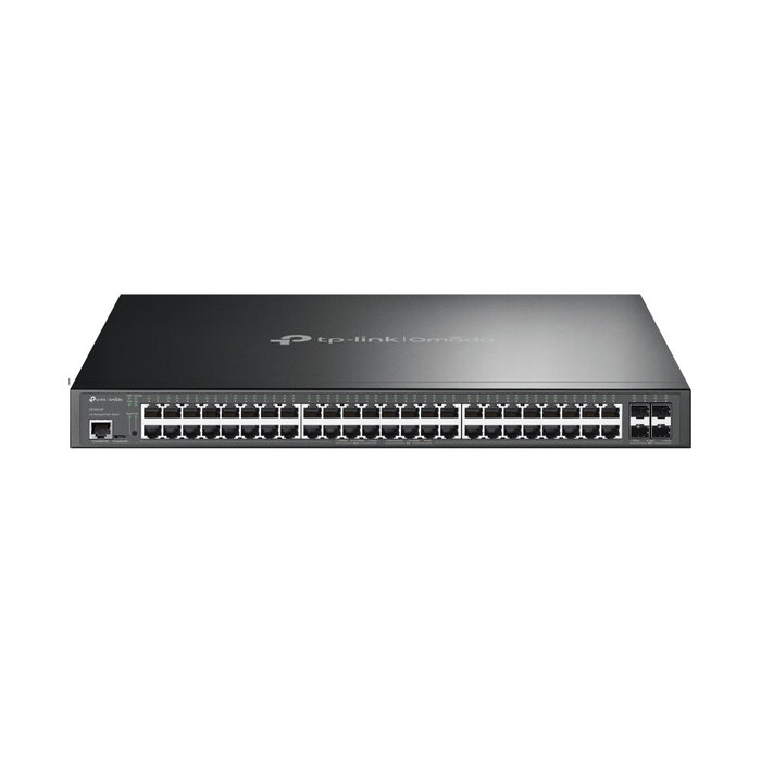TP-Link TP-Link Omada SG3452XP netwerk-switch Managed L2+ Gigabit Ethernet (10/100/1000) Power over Ethernet (PoE) 1U Zwart