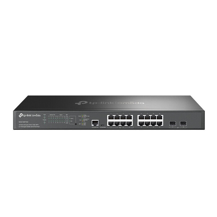 TP-Link TP-Link Omada SG3218XP-M2 netwerk-switch Managed L2+ 2.5G Ethernet (100/1000/2500) Power over Ethernet (PoE) 1U Zwart