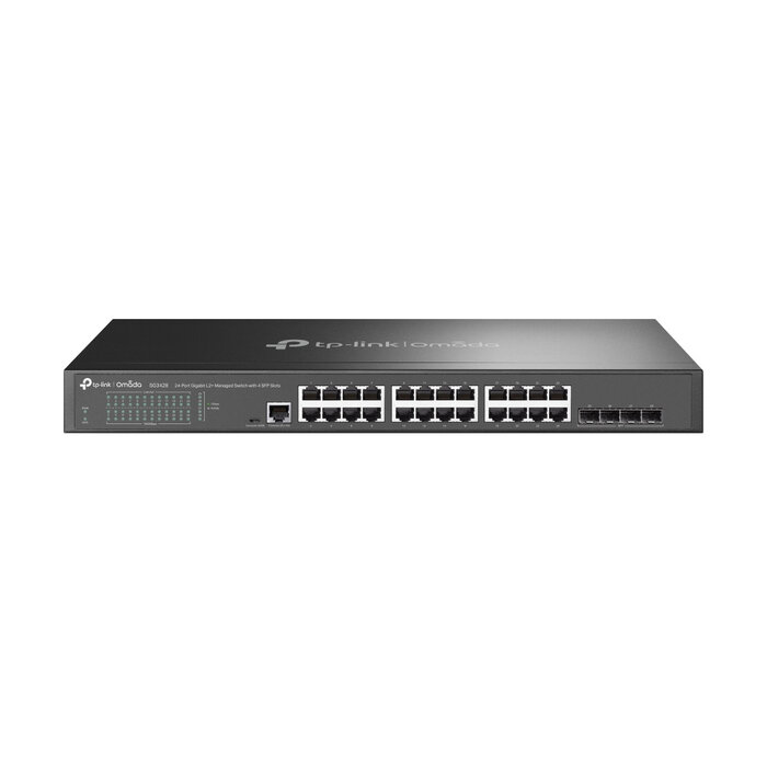 TP-Link TP-Link Omada SG3428 netwerk-switch Managed L2/L3 Gigabit Ethernet (10/100/1000) 1U Zwart