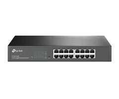 TP-Link TP-Link TL-SG1016DE Managed L2 Gigabit Ethernet (10/100/1000) 1U Zwart