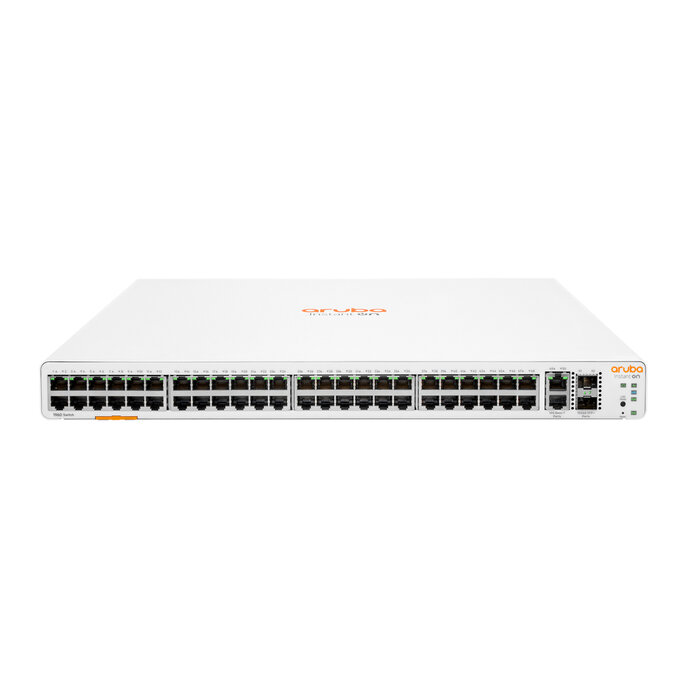 HP Enterprise Aruba Instant On 1960 48G 2XGT 2SFP+ Managed L2+ Gigabit Ethernet (10/100/1000) 1U Wit
