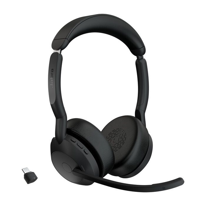 Jabra Jabra 25599-989-899 hoofdtelefoon/headset Draadloos Hoofdband Kantoor/callcenter Bluetooth Oplaadhouder Zwart