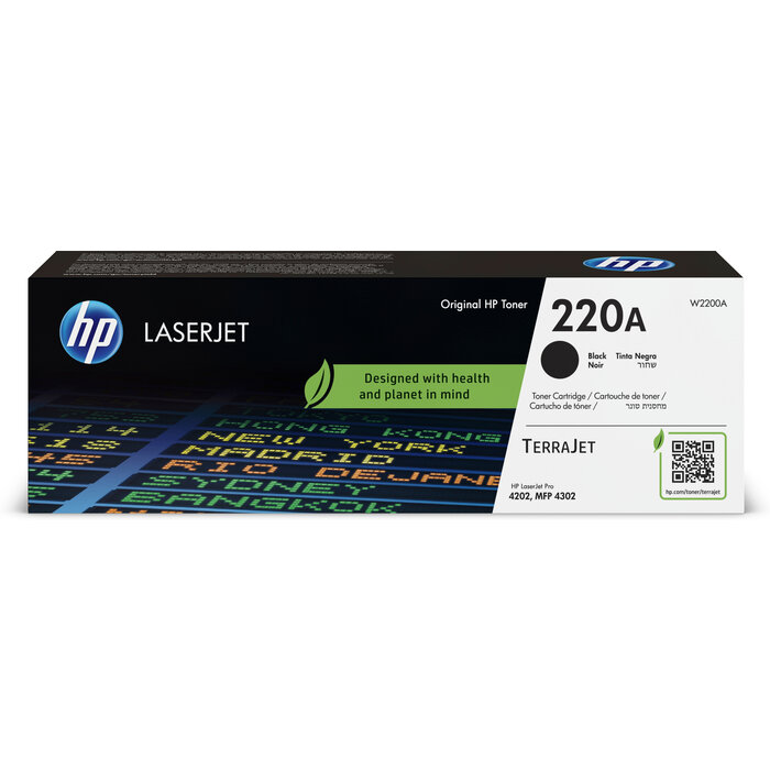 Hewlett & Packard INC. HP 220A originele LaserJet-tonercartridge, zwart