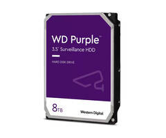 Western Digital Blue 8TB WD PURPL 8TB WD PURPLE interne harde schijf 5400 RPM 256 MB 3.5" SATA III (WD85PURZ)
