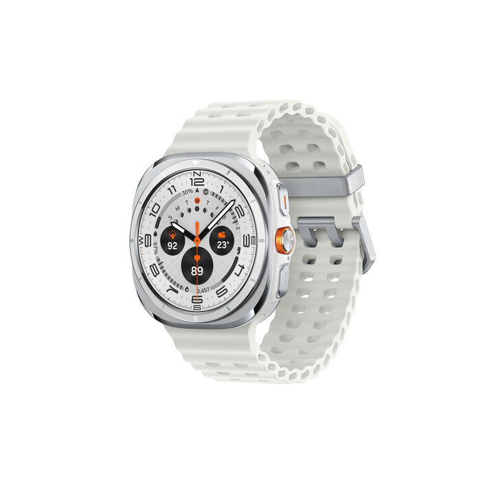 Samsung Samsung Galaxy Watch Ultra 3,81 cm (1.5") AMOLED 47 mm Digitaal 480 x 480 Pixels Touchscreen 4G Wit Wifi GPS