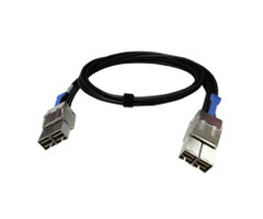 QNAP QNAP CAB-PCIE10M-8644-8X Serial Attached SCSI (SAS)-kabel 1 m Zwart