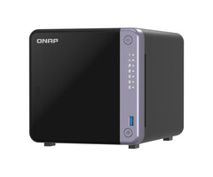 QNAP QNAP TS-432X-4G data-opslag-server NAS Tower Alpine Alpine AL-524 4 GB DDR4 QNAP QTS Zwart