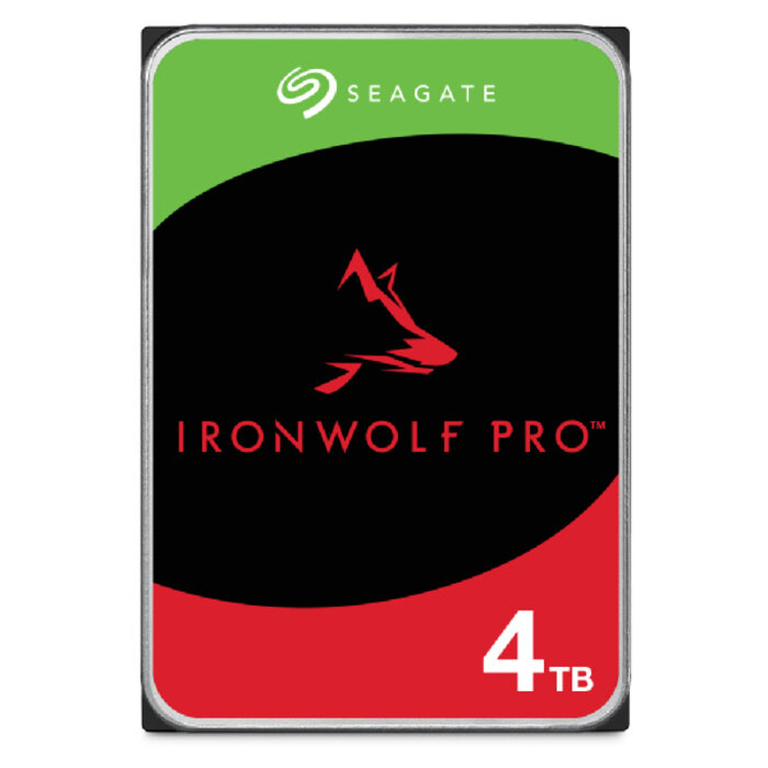 Seagate Seagate IronWolf Pro ST4000NT001 interne harde schijf 4 TB 7200 RPM 256 MB 3.5"