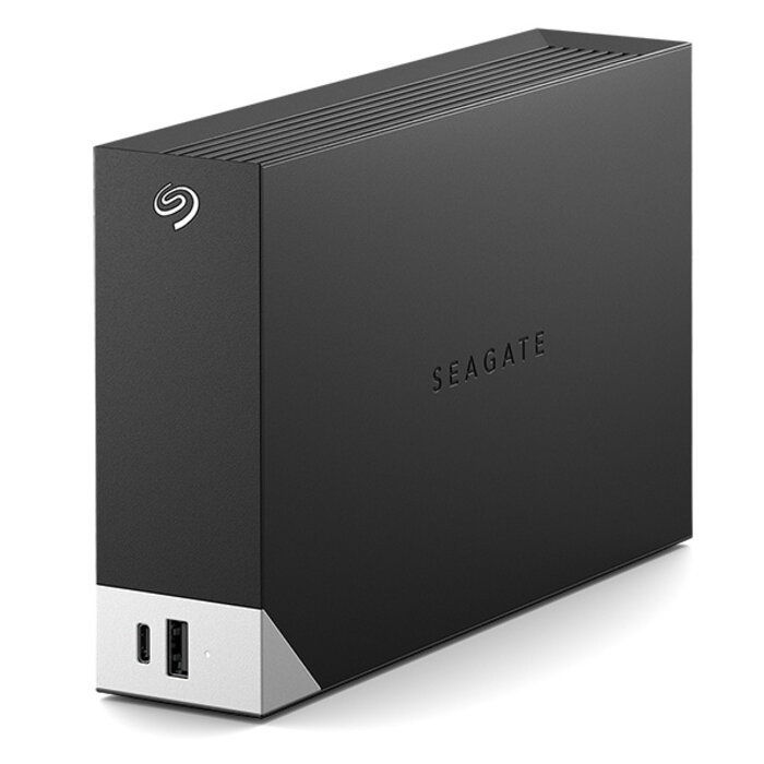 Seagate Seagate One Touch Hub externe harde schijf 8 TB USB Type-A / USB Type-C 3.2 Gen 1 (3.1 Gen 1) Zwart, Grijs