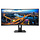 Philips B Line 345B1C/00 computer monitor 86,4 cm (34") 3440 x 1440 Pixels Quad HD LCD Zwart