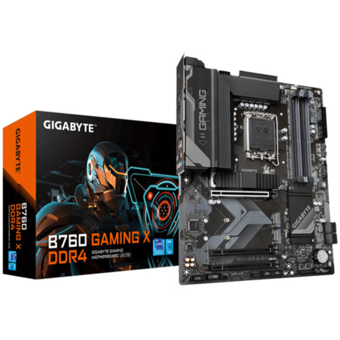 Gigabyte GIGABYTE B760 GAMING X DDR4 moederbord Intel B760 Express LGA 1700 ATX