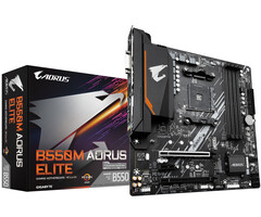 Gigabyte GIGABYTE B550M AORUS ELITE moederbord AMD B550 Socket AM4 micro ATX
