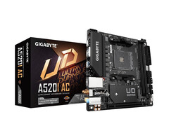 Gigabyte GIGABYTE A520I AC moederbord AMD A520 Socket AM4 mini ITX