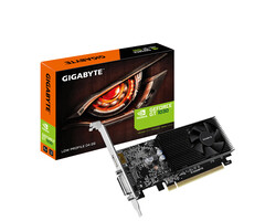 Gigabyte GIGABYTE GV-N1030D4-2GL videokaart NVIDIA GeForce GT 1030 2 GB GDDR4