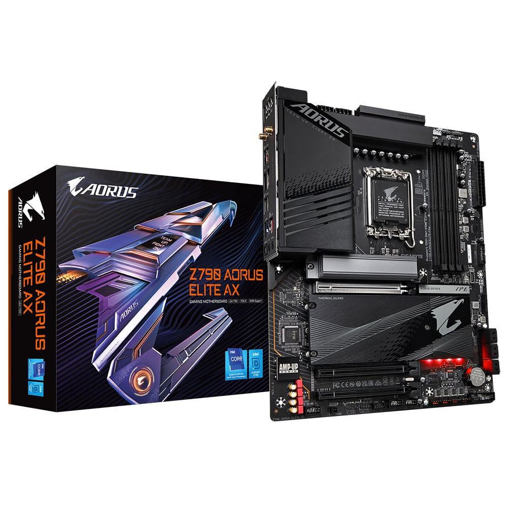 Gigabyte GIGABYTE Z790 AORUS ELITE AX moederbord Intel Z790 LGA 1700 ATX
