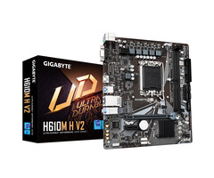 Gigabyte GIGABYTE H610M H V2 moederbord Intel H610 Express LGA 1700 micro ATX