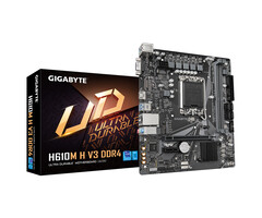Gigabyte GIGABYTE H610M H V3 DDR4 moederbord Intel H610 Express LGA 1700 micro ATX