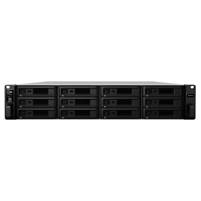 Synology Synology RackStation RS3618xs NAS Rack (2U) Intel® Xeon® D D-1521 8 GB DDR4 DiskStation Manager Zwart