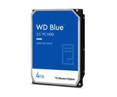 Western Digital Western Digital Blue WD40EZAX interne harde schijf 4 TB 5400 RPM 3.5" SATA III