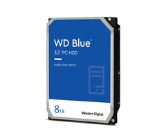 Western Digital Western Digital Blue interne harde schijf 8 TB 5640 RPM 256 MB 3.5" SATA III