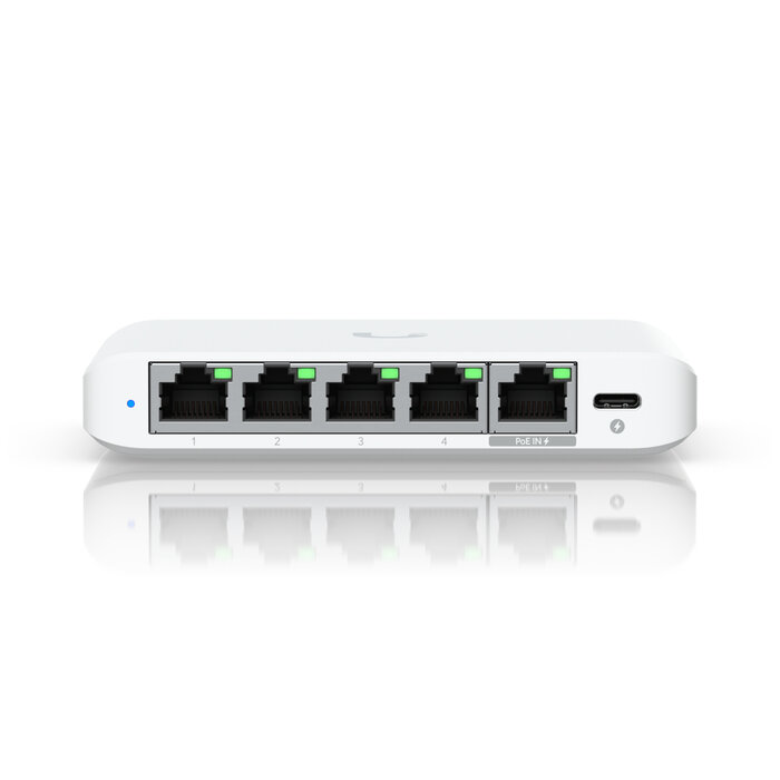 Ubiquiti Ubiquiti UniFi Flex Mini 2.5G Managed 2.5G Ethernet (100/1000/2500) Power over Ethernet (PoE) Desktop Wit