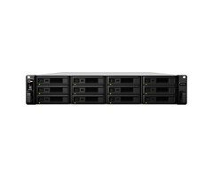 Synology Synology RX1217RP disk array Rack (2U) Zwart, Grijs