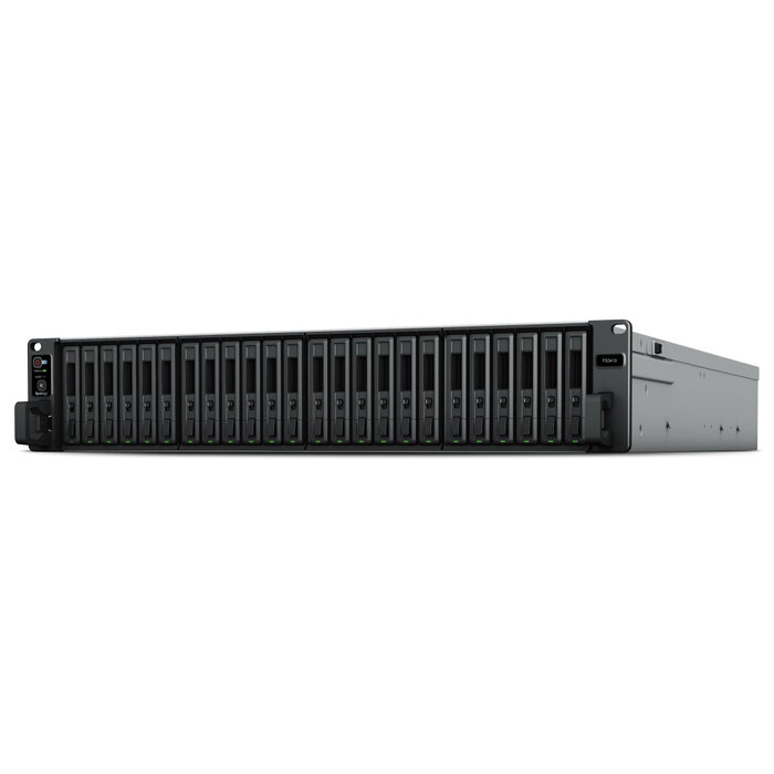 Synology Synology FlashStation FS3410 data-opslag-server Opslagserver Rack (2U) Intel® Xeon® D D-1541 16 GB DDR4 DSM Zwart