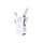 TP-Link RE650 netwerkextender Netwerkzender Wit 10, 100, 1000 Mbit/s