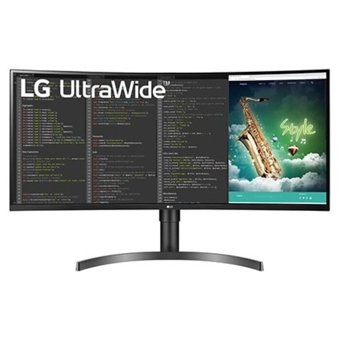 LG LG 35WN75CP-B.AEU LED display 88,9 cm (35") 3440 x 1440 Pixels 4K Ultra HD Zwart
