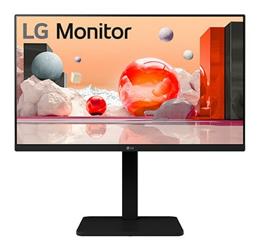 LG LG 24BA450-B computer monitor 60,5 cm (23.8") 1920 x 1080 Pixels Full HD Zwart