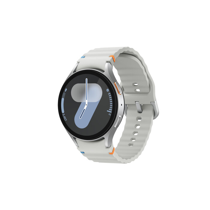 Samsung Samsung Galaxy Watch7 3,81 cm (1.5") AMOLED 44 mm Digitaal 480 x 480 Pixels Touchscreen Zilver Wifi GPS