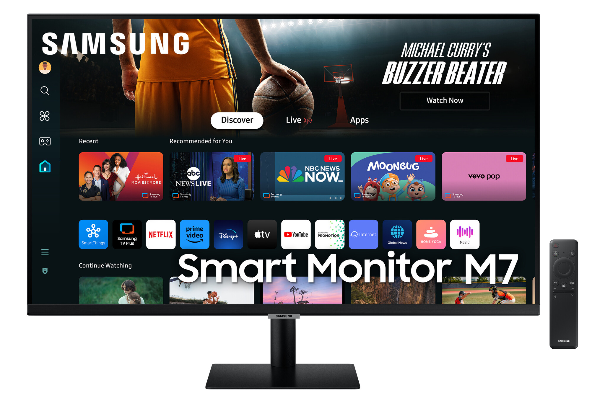 Samsung Samsung 32" Smart Monitor M7 M70D UHD