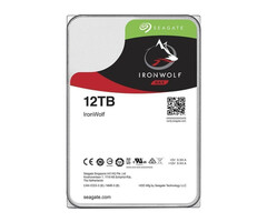 Seagate NAS HDD IronWolf interne harde schijf 12 TB 7200 RPM 256 MB 3.5" SATA III (ST12000VN0008)