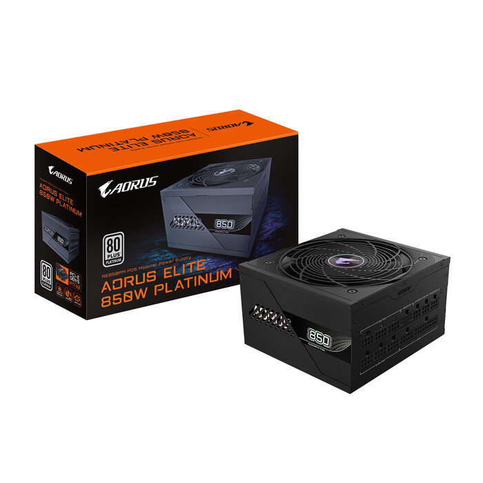 Gigabyte GIGABYTE AORUS ELITE P850W power supply unit 850 W 20+4 pin ATX ATX Zwart