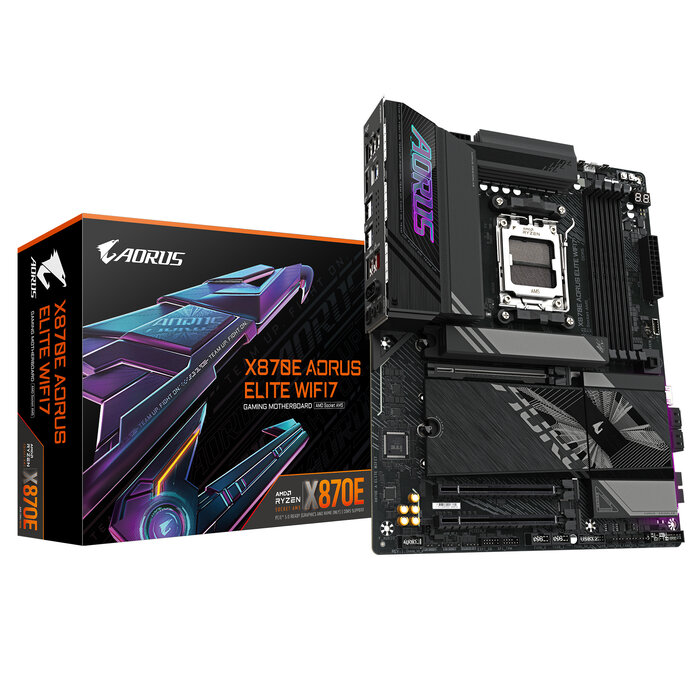 Gigabyte GIGABYTE X870E AORUS ELITE WIFI7 AMD X870E Socket AM5 ATX