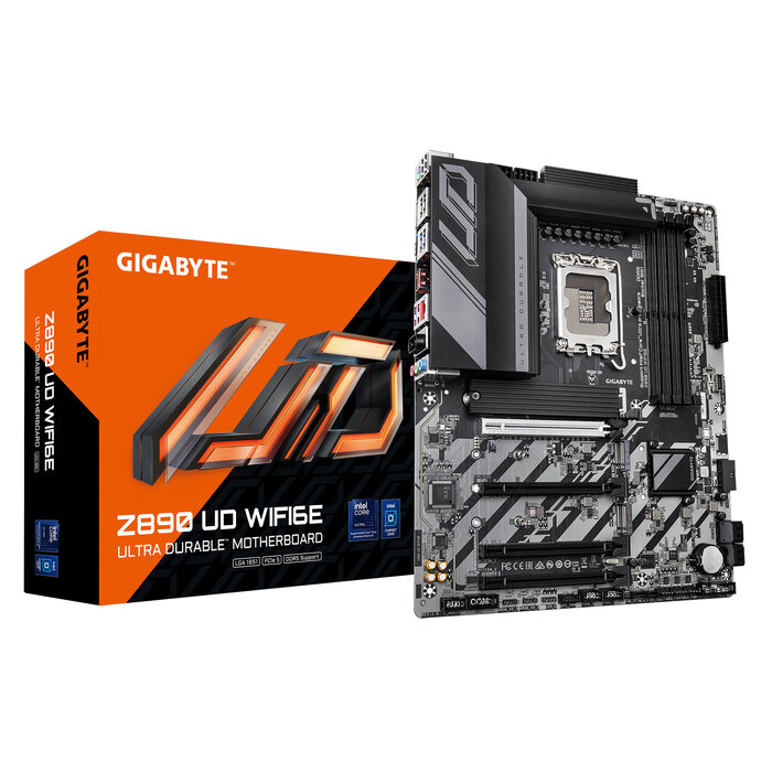 Gigabyte GIGABYTE Z890 UD WIFI6E moederbord Intel Z890 LGA 1851 (Socket V1) ATX