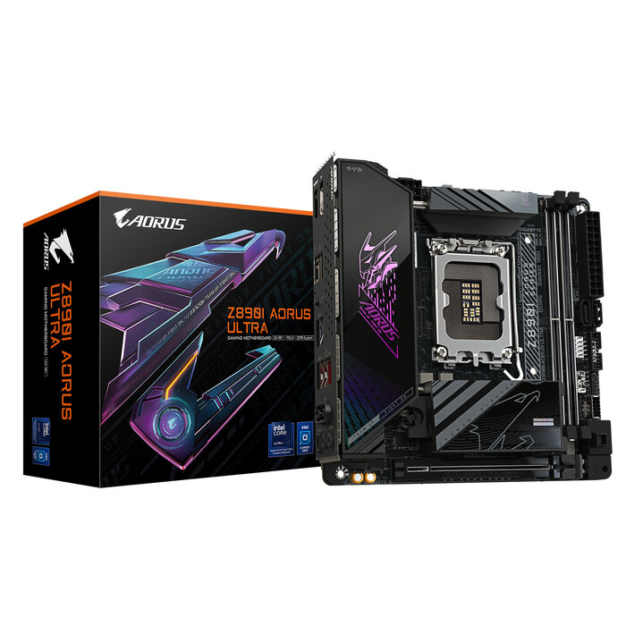 Gigabyte GIGABYTE Z890I AORUS ULTRA moederbord Intel Z890 LGA 1851 (Socket V1) mini ITX