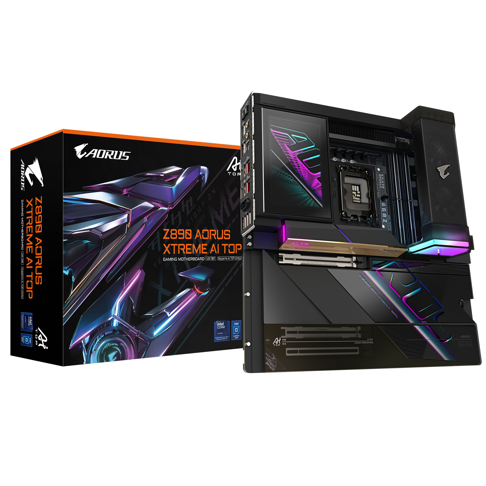 Gigabyte GIGABYTE Z890 AORUS XTREME AI TOP Intel Z890 LGA 1851 (Socket V1) Verlengd ATX