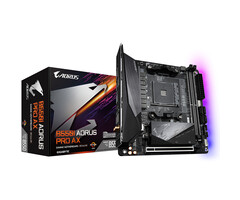 Gigabyte GIGABYTE B550I AORUS PRO AX moederbord AMD B550 Socket AM4 mini ITX