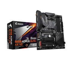 Gigabyte GIGABYTE B550 AORUS ELITE AX V2 moederbord AMD B550 Socket AM4 ATX