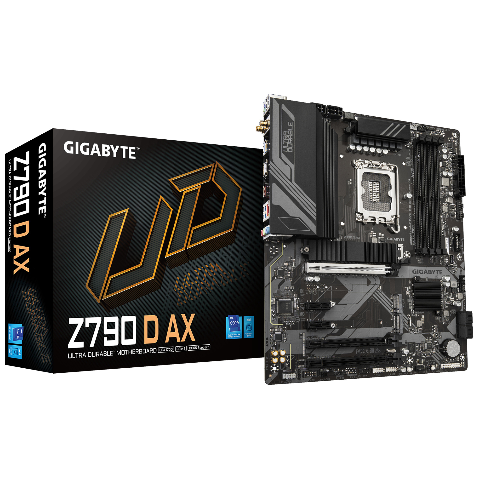 Gigabyte GIGABYTE Z790 D AX moederbord Intel Z790 Express LGA 1700 ATX