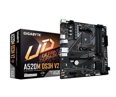 Gigabyte GIGABYTE A520M DS3H V2 moederbord Socket AM4 micro ATX