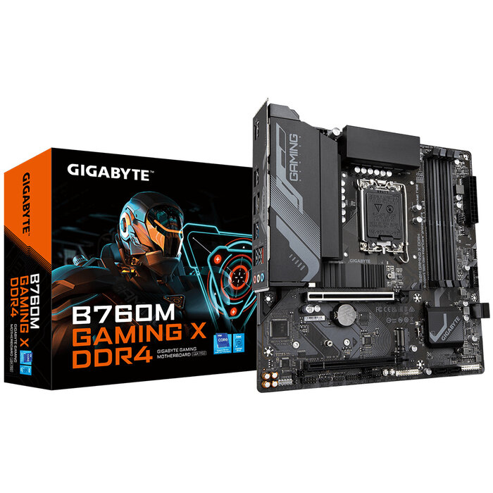 Gigabyte GIGABYTE B760M GAMING X DDR4 moederbord Intel B760 Express LGA 1700 micro ATX
