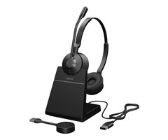 Jabra Jabra Engage 55 SE Headset Draadloos Hoofdband Kantoor/callcenter Zwart