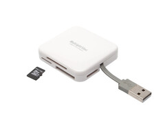 PNY Technologies PNY AXP724 geheugenkaartlezer USB 2.0 Wit