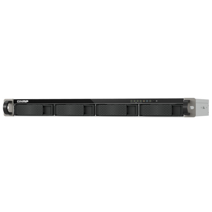 QNAP QNAP TS-433eU NAS Rack (1U) Cortex-A Cortex-A55 4 GB 0 TB QNAP Turbo System Zwart