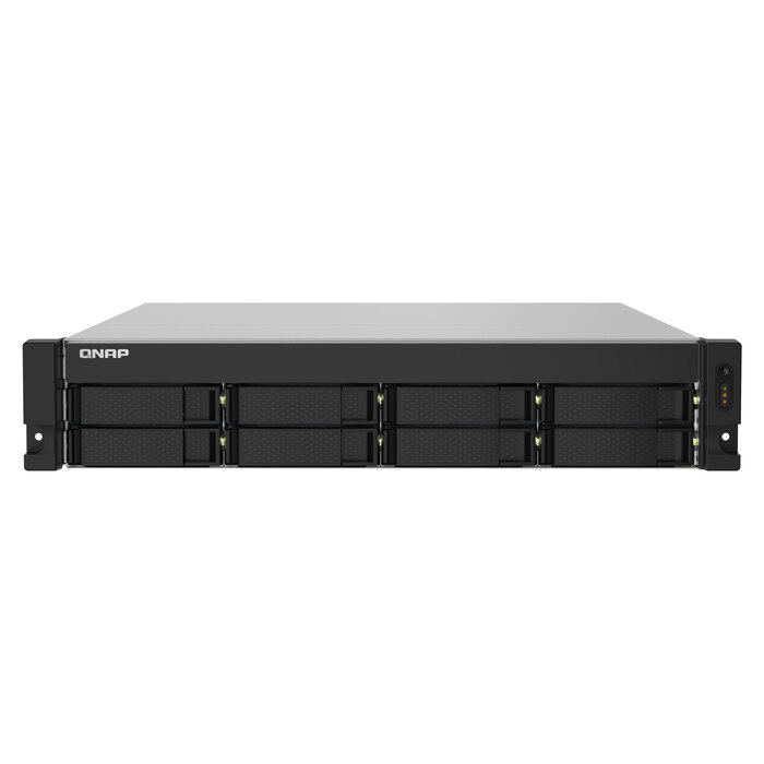 QNAP QNAP TS-832PXU-RP NAS Rack (2U) Annapurna Labs AL324 4 GB DDR4 0 TB QNAP Turbo System Zwart