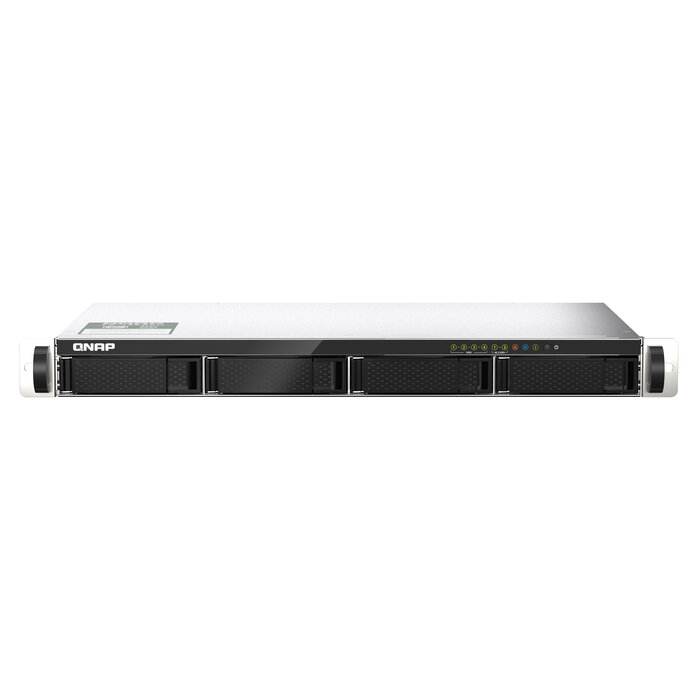 QNAP QNAP TS-435XEU NAS Rack (1U) Marvell CN9131 4 GB DDR4 0 TB QNAP QTS Zwart, Grijs