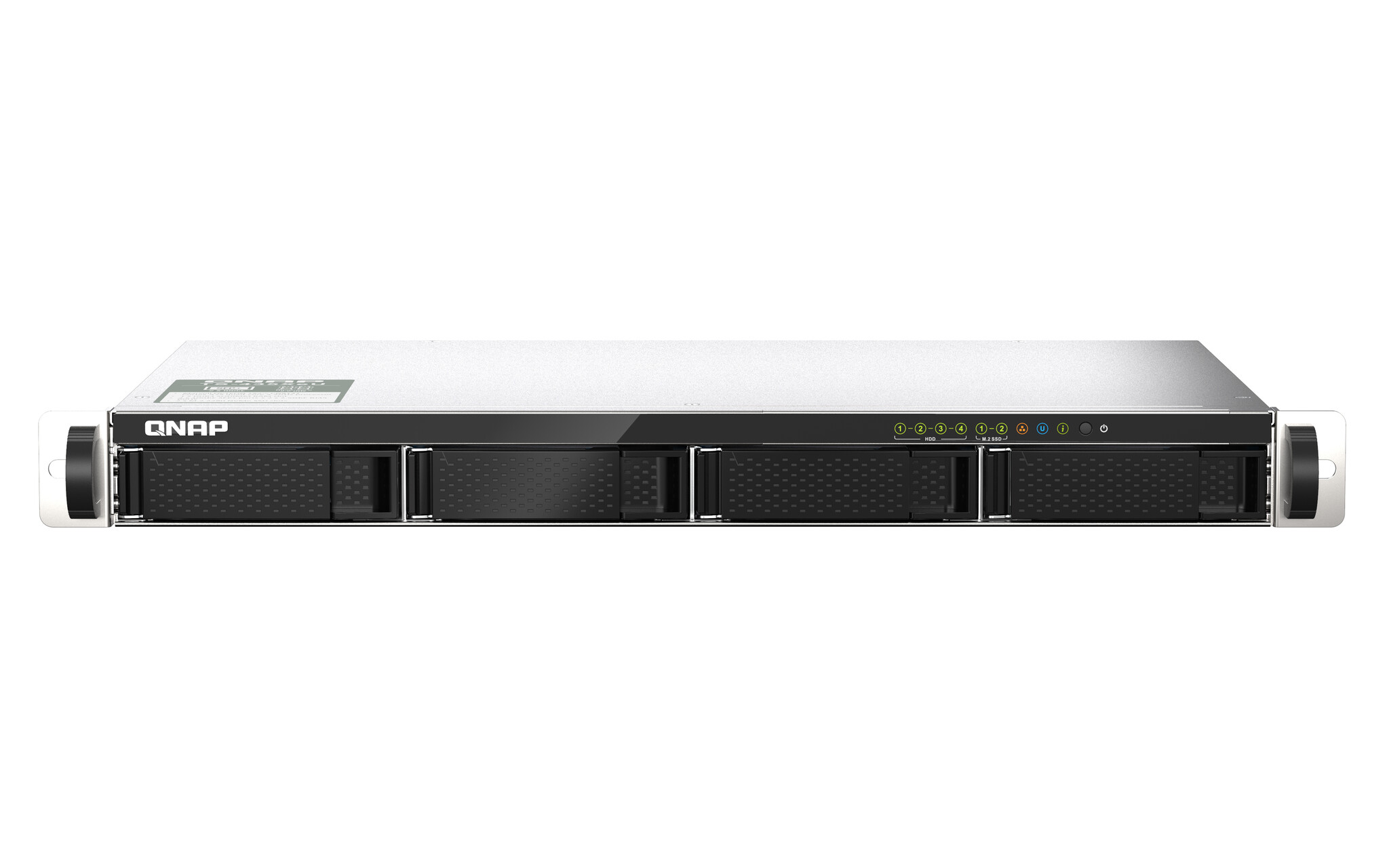 QNAP QNAP TS-435XEU NAS Rack (1U) Marvell CN9131 4 GB DDR4 0 TB QNAP QTS Zwart, Grijs