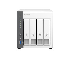 QNAP QNAP TS-433 NAS Tower ARM Cortex-A55 4 GB 0 TB QNAP QTS Wit
